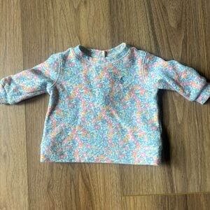 Ralph Lauren Kids Pastel Floral Sweater